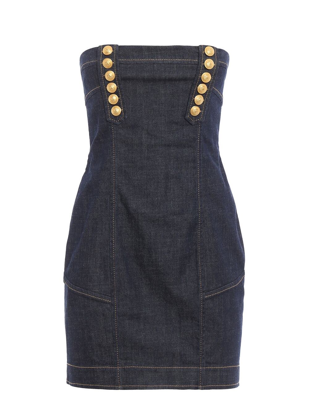 Dsquared2 denim mini dress women's size 44